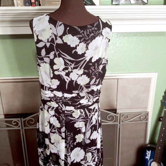 Studio I Midi Dress, Size 14 Dress, Vintage Dress, Plus Size Woman,, Retro Drss - Picture 6 of 14